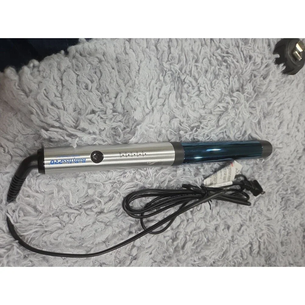 Babyliss Pro Nano Titanium Spring Curling Iron NEW NEVER USED Tested B23